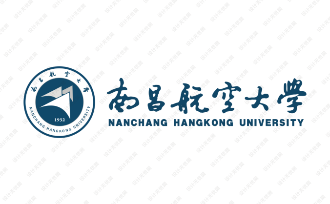 大学校徽系列：南昌航空大学标志矢量图