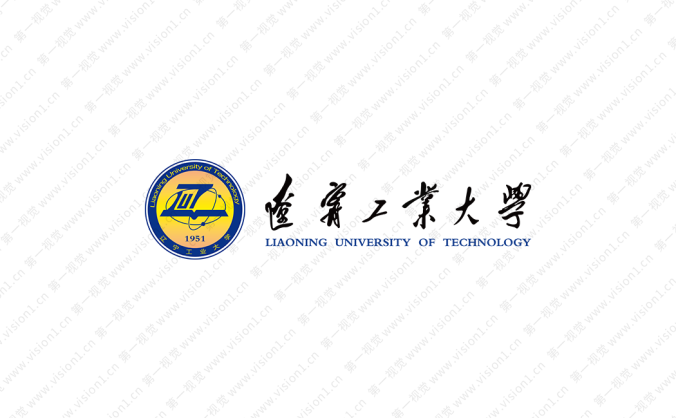 辽宁工业大学校徽标志矢量图