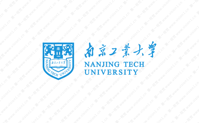 大学校徽系列:南京工业大学标志矢量图