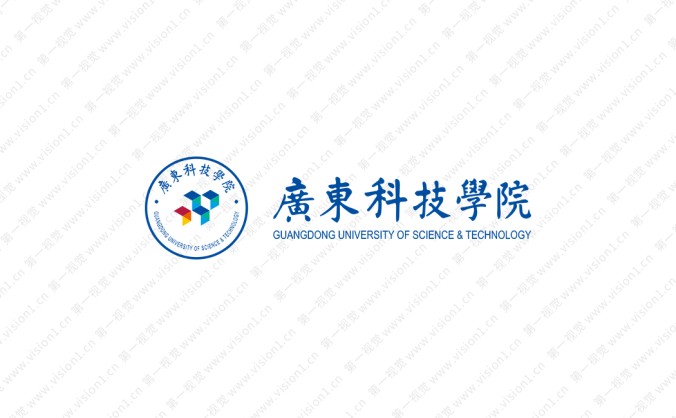 广东科技学院logo标志矢量图