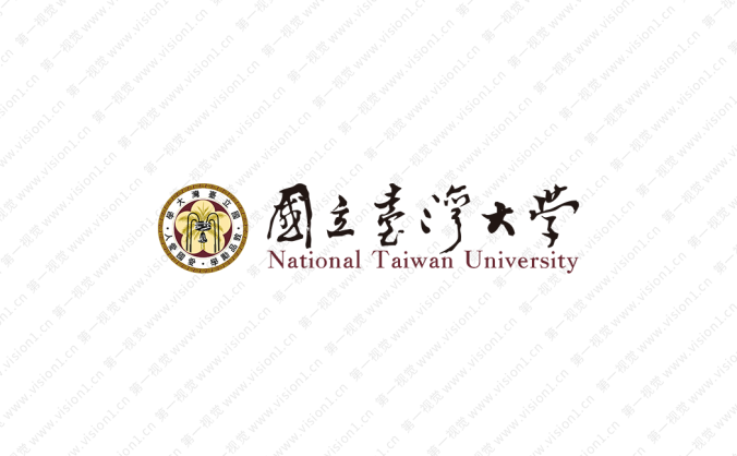 大学校徽系列：台湾大学标志矢量图