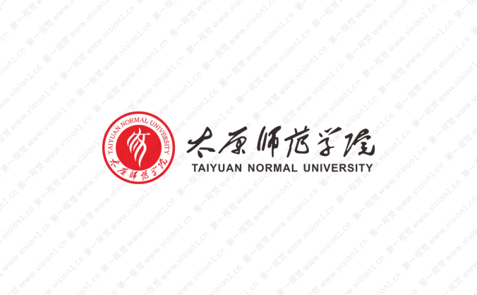 太原师范学院校徽标志矢量图
