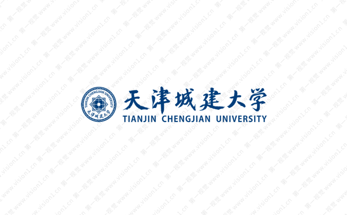 大学校徽系列:天津城建大学标志矢量图