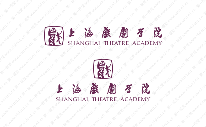 大学校徽系列:上海戏剧学院标志矢量图
