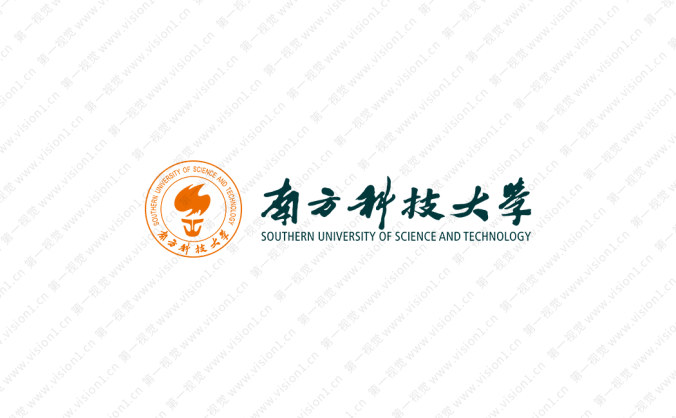 大学校徽系列：南方科技大学标志矢量图