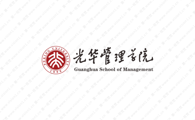 大学校徽系列:光华管理学院标志矢量图