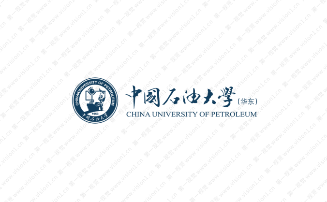 中国石油大学(华东)校徽标志矢量图