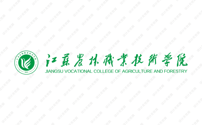 江苏农林职业技术学院校徽标志矢量图