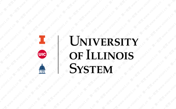 美国伊利诺伊大学校徽logo矢量图