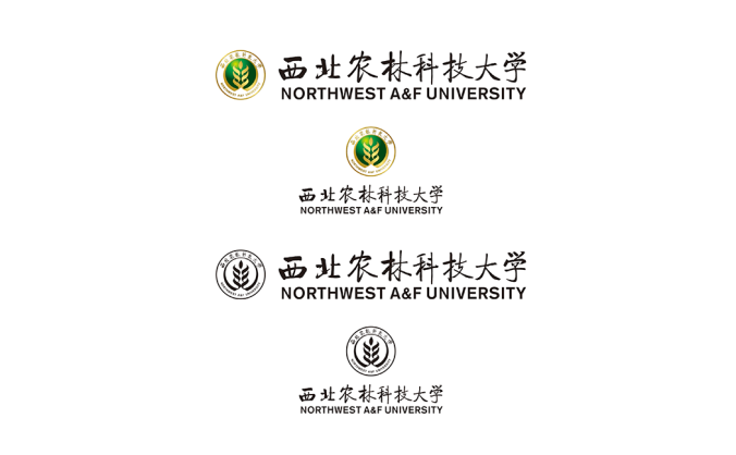 大学校徽系列:西北农林科技大学标志矢量图