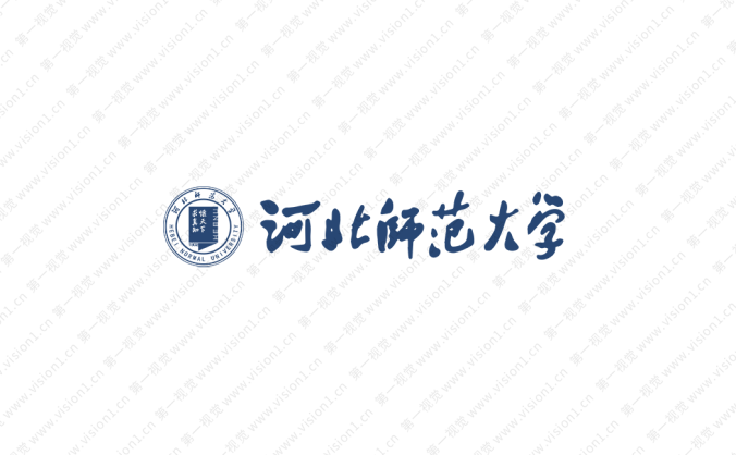 大学校徽系列:河北师范大学标志矢量图