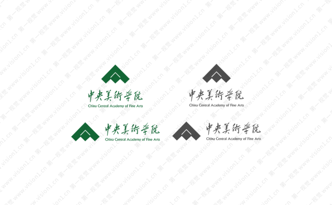 大学校徽系列:中央美术学院标志矢量图
