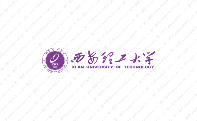 西安理工大学校徽标志矢量图