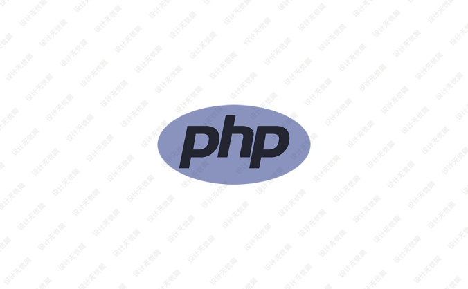 PHP语言logo标志矢量图