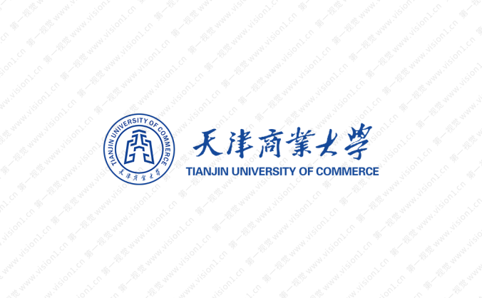 大学校徽系列:天津商业大学标志矢量图