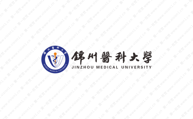 锦州医科大学校徽标志矢量图