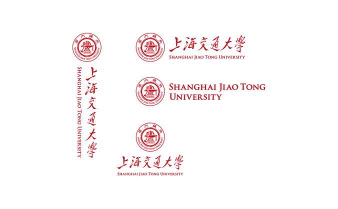 大学校徽系列:上海交通大学标志矢量图
