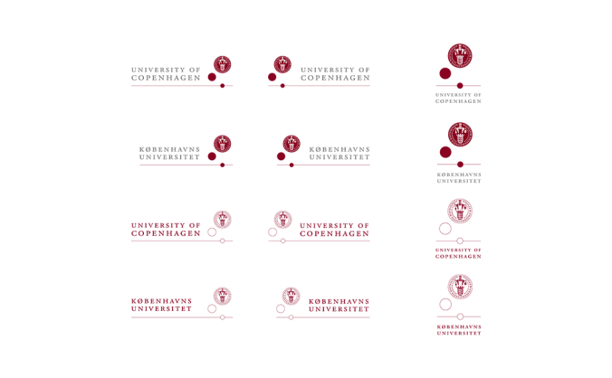 丹麦哥本哈根大学校徽logo矢量图