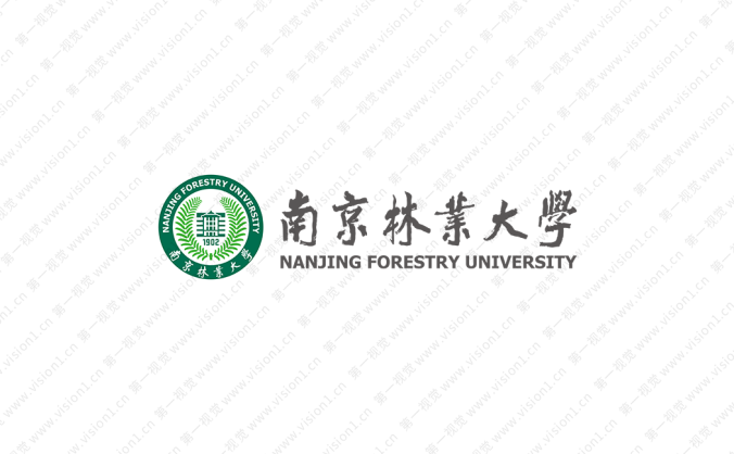 南京林业大学校徽标志矢量图