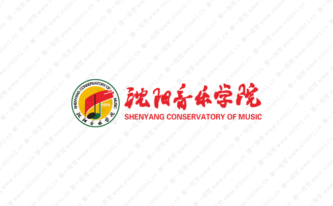 沈阳音乐学院校徽标志矢量图