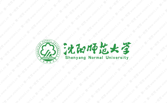 沈阳师范大学校徽标志矢量图
