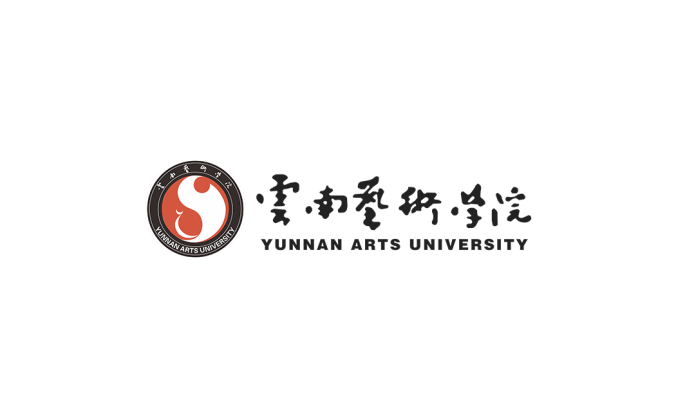 云南艺术学院校徽标志矢量图