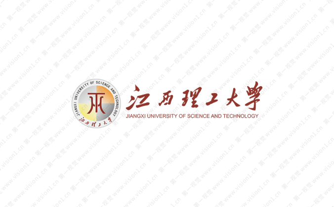 江西理工大学校徽标志矢量图