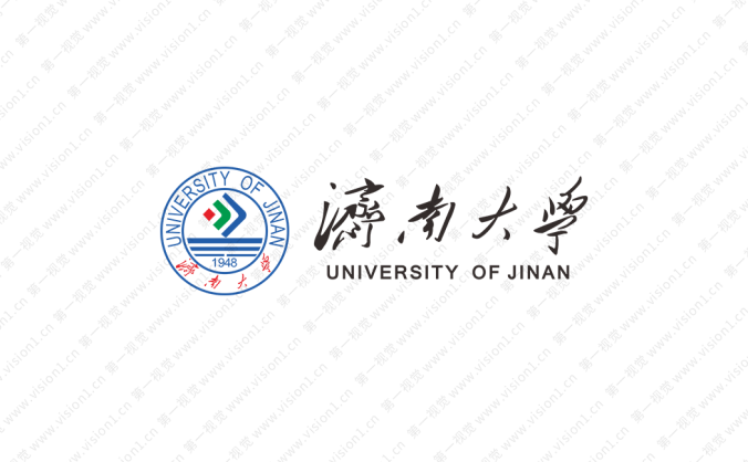 济南大学校徽标志矢量图