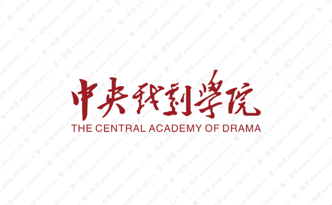大学校徽系列:中央戏剧学院标志矢量图