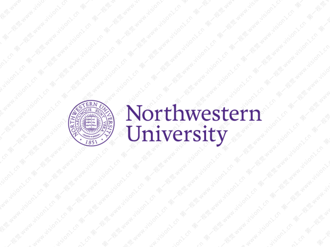 美国西北大学校徽logo矢量图