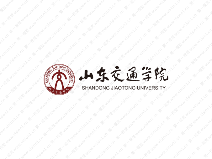 山东交通学院校徽标志矢量图