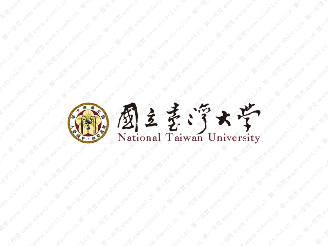 大学校徽系列：台湾大学标志矢量图