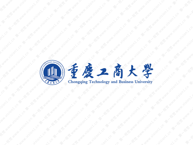 大学校徽系列:重庆工商大学标志矢量图