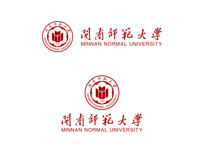 闽南师范大学校徽标志矢量图