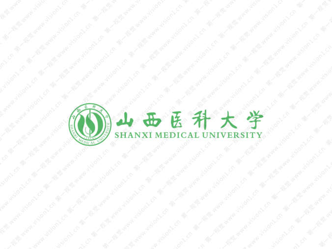 山西医科大学校徽标志矢量图