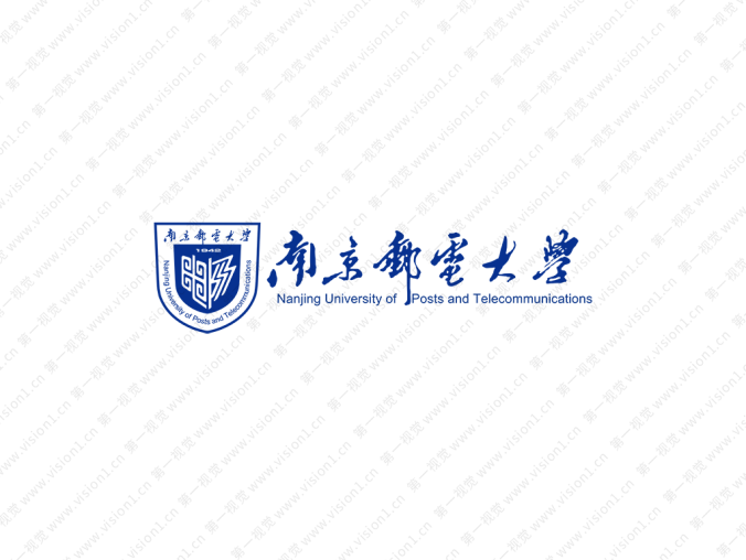 大学校徽系列:南京邮电大学标志矢量图