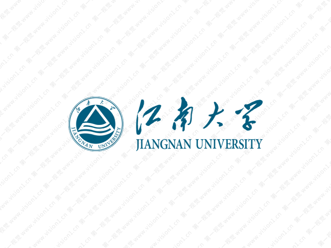 大学校徽系列：江南大学校徽标志矢量图