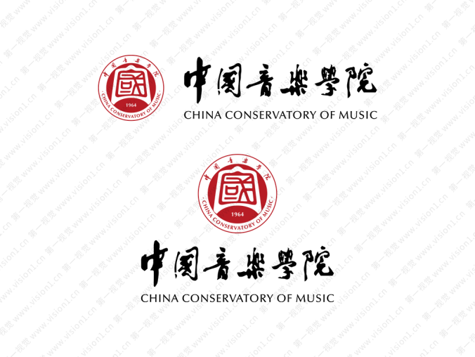 大学校徽系列:中国音乐学院标志矢量图