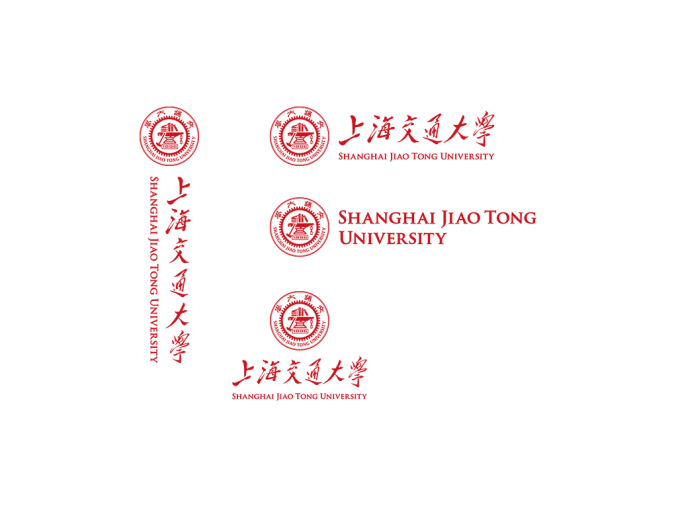 大学校徽系列:上海交通大学标志矢量图