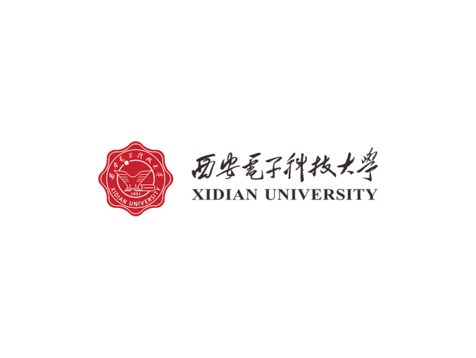 大学校徽系列：西安电子科技大学标志矢量图