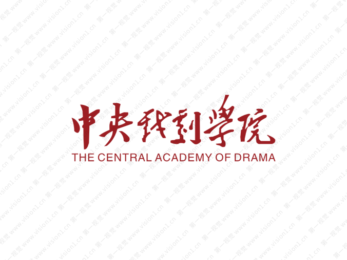 大学校徽系列:中央戏剧学院标志矢量图