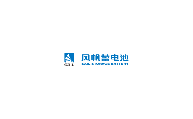 风帆蓄电池logo矢量图