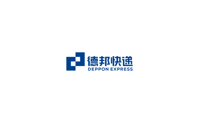 德邦快递标志矢量图