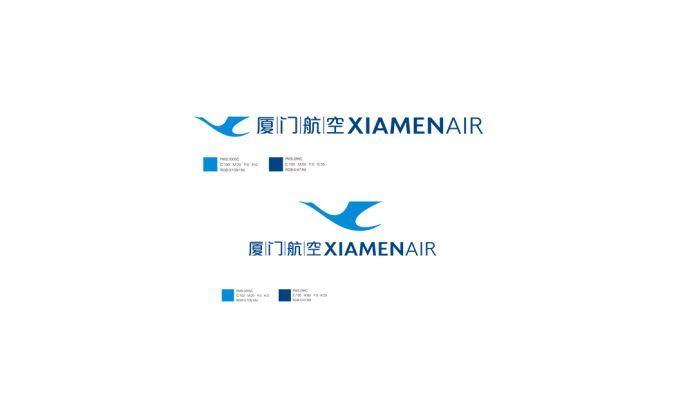厦门航空标志矢量图