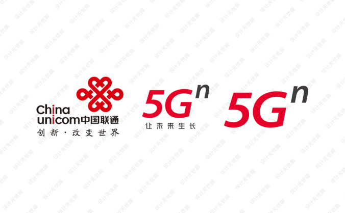 中国联通5G logo标志矢量图