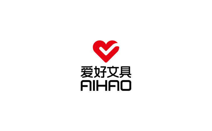 爱好文具logo标志矢量图