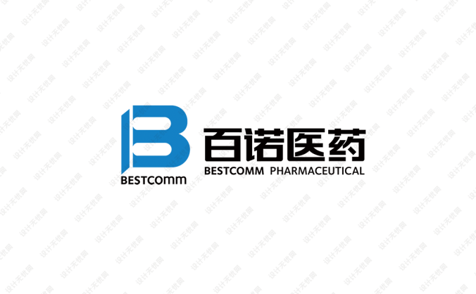 百诺医药logo标志矢量图