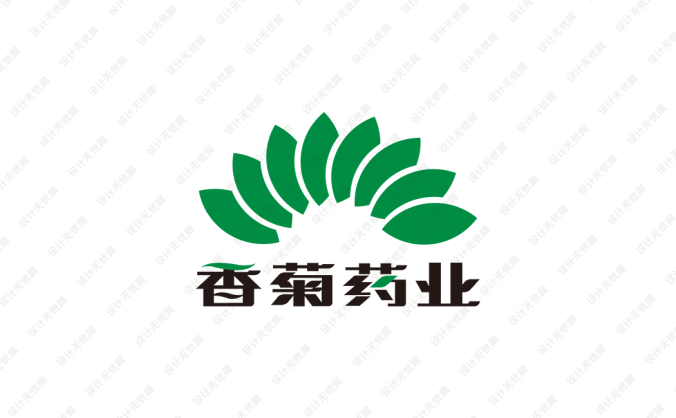 香菊药业logo标志矢量图