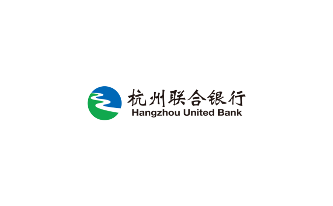 杭州联合银行标志矢量图