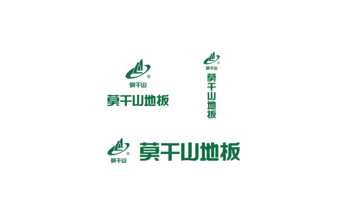 莫干山地板logo矢量图